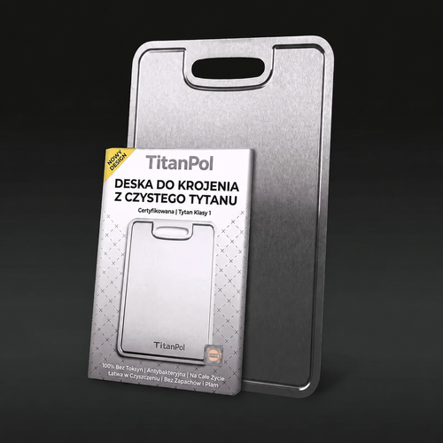TitanPol® Deska do Krojenia z Tytanu