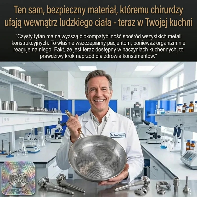 TitanPol® Tytanowa Patelnia Nutri Pan Pro