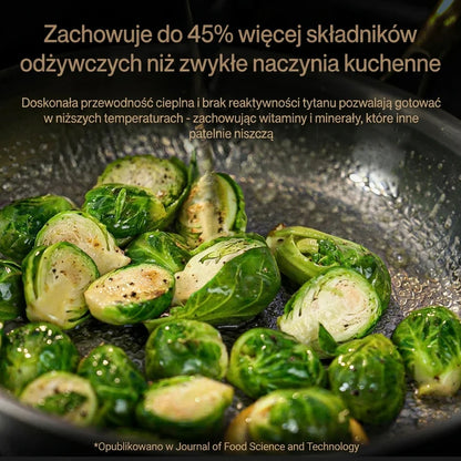 TitanPol® Tytanowa Patelnia Nutri Pan Pro